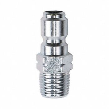GRAINGER APPROVED Quick Connect Plug 3/8 (M)NPT, 1MDG9