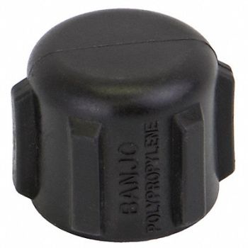GRAINGER APPROVED Cap 1/2 in Pipe Size Schedule 80 FNPT, 1MJW2