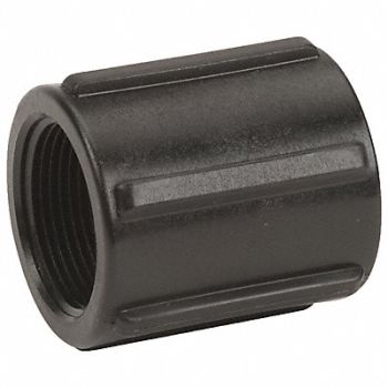 GRAINGER APPROVED Coupling 1 1/4 x 1 1/4 in Schedule 80, 1MJX3