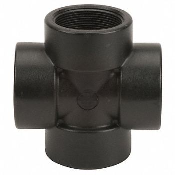 GRAINGER APPROVED Cross 2 in x 2 in x 2 in x 2 in NPT, 1MJY3