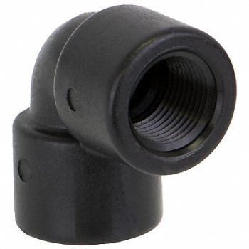 GRAINGER APPROVED Elbow 90 Degrees 3/8 in FNPT 300 PSI, 1MJY4
