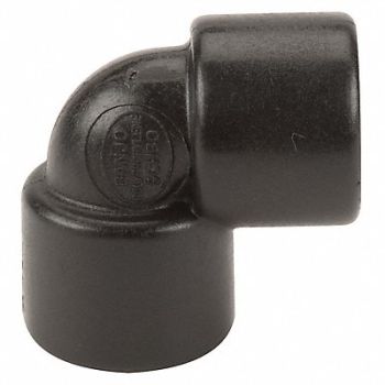 GRAINGER APPROVED Elbow 90 Degrees 1/2 in FNPT 300 PSI, 1MJY5