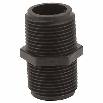 GRAINGER APPROVED Hex Nipple 3/4 in Schedule 80 MNPT, 1MJZ5
