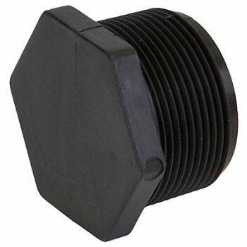 GRAINGER APPROVED Hex Head Plug 1 1/2 in Schedule 80, 1MKA5