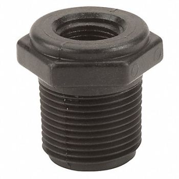 GRAINGER APPROVED Reducing Bushing 3/4 x 3/8 in Black NPT, 1MKB4