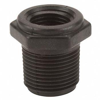 GRAINGER APPROVED Reducing Bushing 3/4 x 1/2 in Black NPT, 1MKB5
