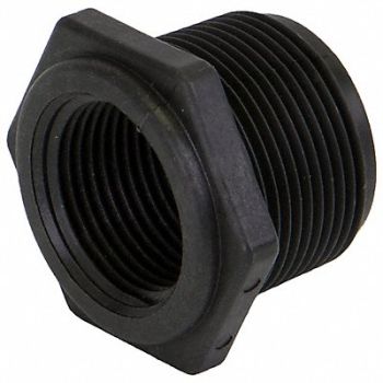 GRAINGER APPROVED Reducing Bushing 1 1/4 x 1 in Black NPT, 1MKC1