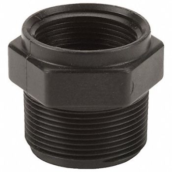 GRAINGER APPROVED Reducing Bushing 1 1/2 x 1 1/4 in Black, 1MKC4