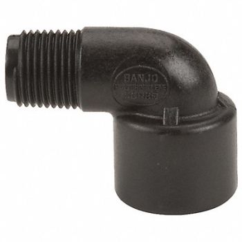GRAINGER APPROVED Street Elbow 90 Degrees 1/2 in NPT, 1MKF4