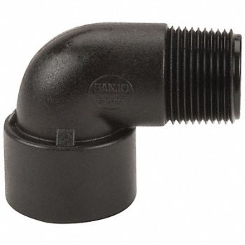 GRAINGER APPROVED Street Elbow 90 Degrees 1 in FNPT x MNPT, 1MKF8