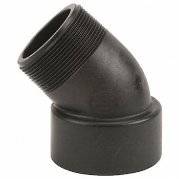 GRAINGER APPROVED Street Elbow 45 Degrees 2 in FNPT x MNPT, 1MKG4