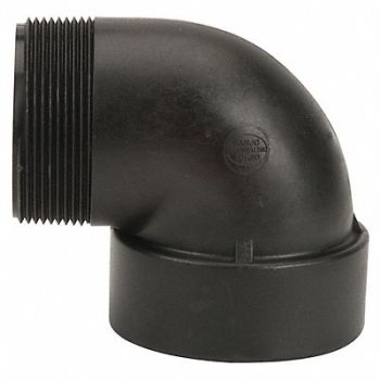 GRAINGER APPROVED Street Elbow 90 Degrees 3 in FNPT x MNPT, 1MKG6