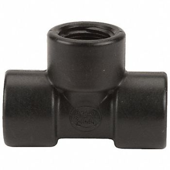 GRAINGER APPROVED Tee 3/4 in Pipe Size Schedule 80 FNPT, 1MKG9