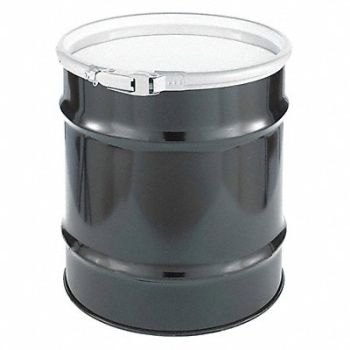 GRAINGER APPROVED Transport Drum Black 18ga 1.2mm, 1MKZ8