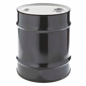 GRAINGER APPROVED Transport Drum Black 20ga 0.9mm, 1MLA4