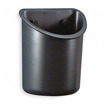 OFFICEMATE Pencil Cup Color Gray Material Plastic, 1MLK3