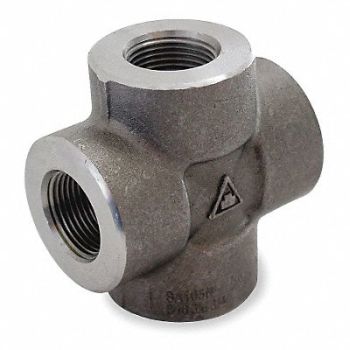 GRAINGER APPROVED Cross Forged Steel 2 in Pipe Size FNPT, 1MMZ8