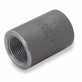 GRAINGER APPROVED Coupling Forged Steel 1/2 in FNPT, 1MNA3