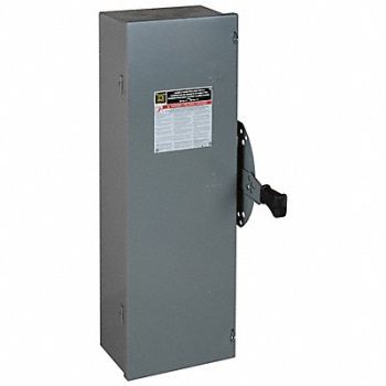 SQUARE D Safety Switch 240VAC/DC 2PDT 100 Amps AC, 1MN31