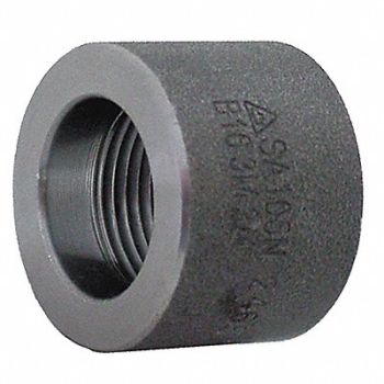 GRAINGER APPROVED Half Coupling Forged Steel 3 in NPT, 1MNC4