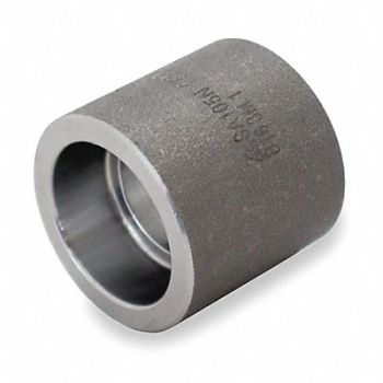GRAINGER APPROVED Coupling Forged Steel 1 1/4 in Socket, 1MNX3