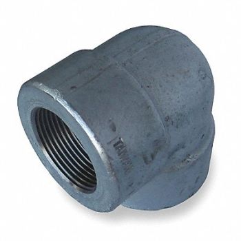 GRAINGER APPROVED 90 Elbow Forged Steel 2 in Class 3000, 1MPD1