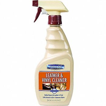 BLUE MAGIC Leather/Vinyl Cleaner 16 Oz Spray Bottle, 1MPV2