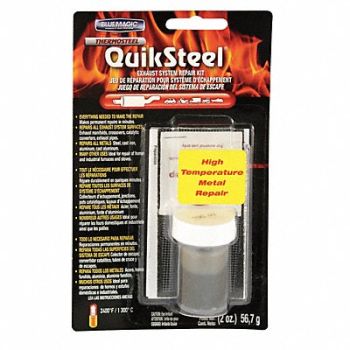 BLUE MAGIC Crack Repair Kit High Temp Dark Gray, 1MPW1