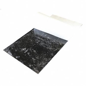 GRAINGER APPROVED Silicone Sheet 50A 24 x12 x0.25 Black, 43Z094