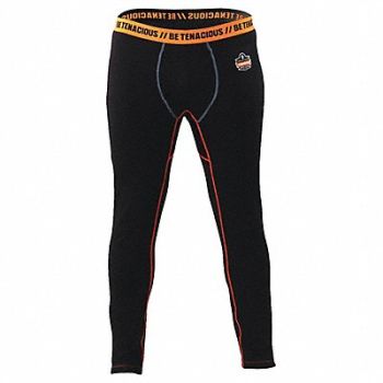 N-FERNO BY ERGODYNE Bottoms Black Size 44 to 48x34 In, 1MTP3