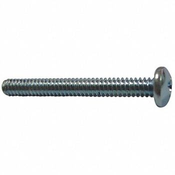 GRAINGER APPROVED MS #10-32 Zinc Plated 3/8 L 100PK, 2DY45