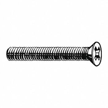 GRAINGER APPROVED MS 1/4 -20 Plain 2 L 50PK, 31JU65