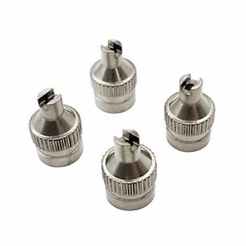 TRU-FLATE Scdr Type V Cap 0.305-32 Met PK4, 1MZD8