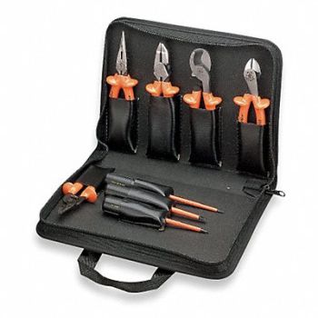 KLEIN TOOLS Insulated Tool Set 8 pc., 1N046