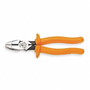 KLEIN TOOLS Linemans Plier 9-5/8 L Ergonomic, 1N090