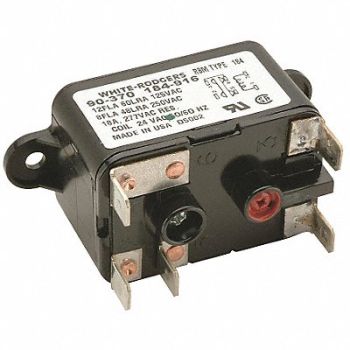 WHITE-RODGERS Relay Fan 24 Vac, 1N184