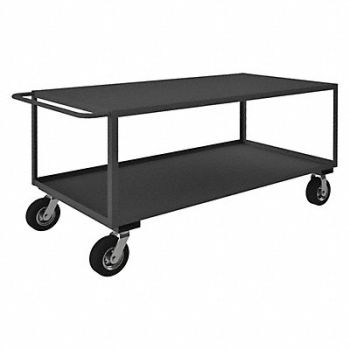 GRAINGER APPROVED Utility Cart 3 000 lb Steel, 1NFB6