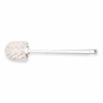 TOUGH GUY Correctional Toilet Brush 15 in L White, 1NFG8
