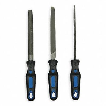 WESTWARD General Purpose File Set Ergonomic 3 PC, 1NFK6