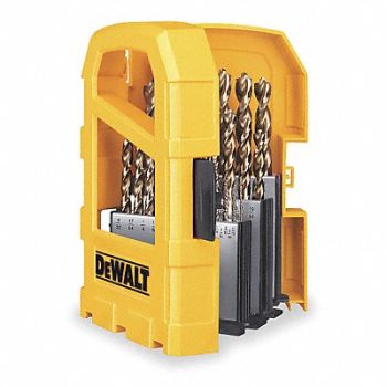 DEWALT Jobber Length Drill Set 29pc HSS, 1NK11