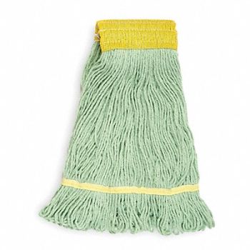 TOUGH GUY Wet Mop Green PET, 1NNW6