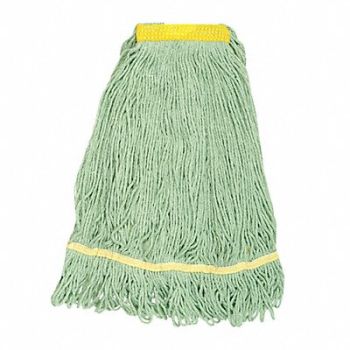 TOUGH GUY Wet Mop Green PET, 1NNW8