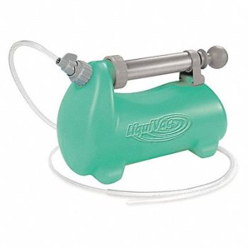 LIQUIVAC Oil Changing Unit Portable Teal Green, 1NUV5