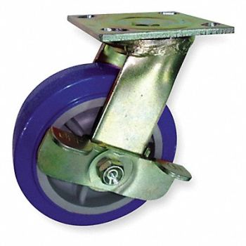 GRAINGER APPROVED Standard Plate Caster Swivel 900 lb., 1NUX8