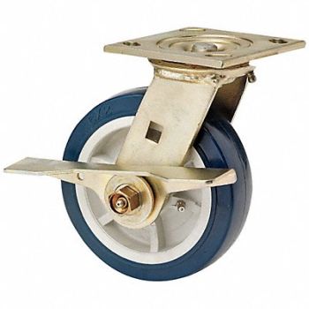 GRAINGER APPROVED Standard Plate Caster Swivel 900 lb., 1NUX5