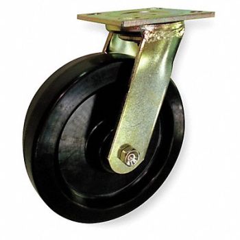 GRAINGER APPROVED Standard Plate Caster Swivel 800 lb., 1NUZ6