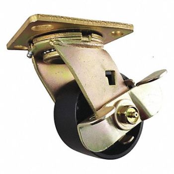 GRAINGER APPROVED Standard Plate Caster Swivel 1000 lb., 1NVC1