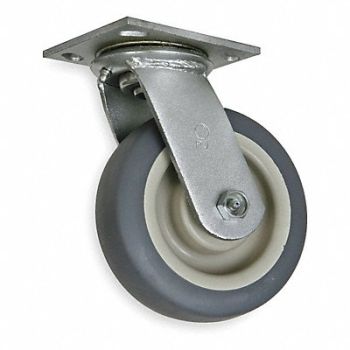 GRAINGER APPROVED Standard Plate Caster Swivel 450 lb., 1NVD6