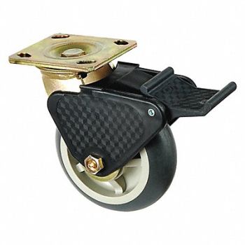 GRAINGER APPROVED Standard Plate Caster Swivel 450 lb., 1NVD7
