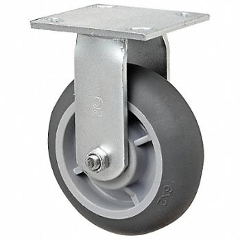 GRAINGER APPROVED Standard Plate Caster Rigid 450 lb., 1NVD8